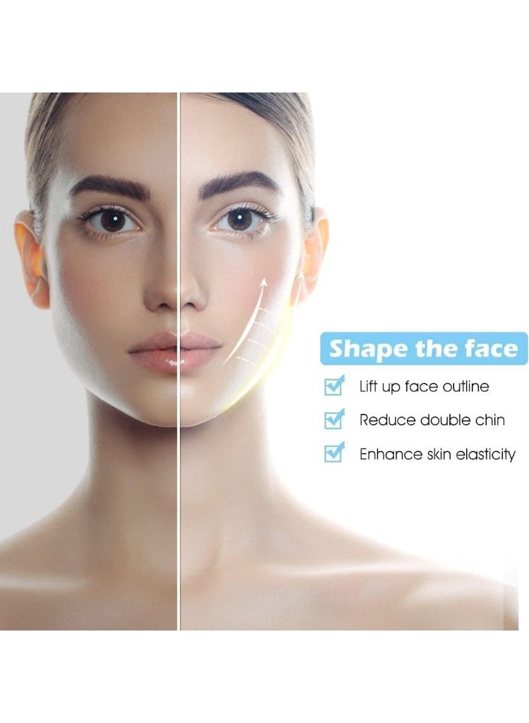 ماسك سيليكون لشد الوجه على شكل V –لتنحيف الوجه والذقن – تقليل الذقن المزدوج - Image 5